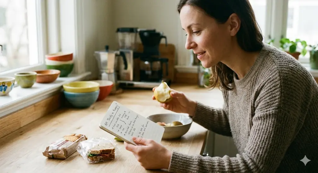 Mindful eating practice and awareness of daily food choices