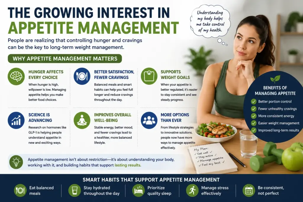 Understanding natural appetite regulation signals and hunger management