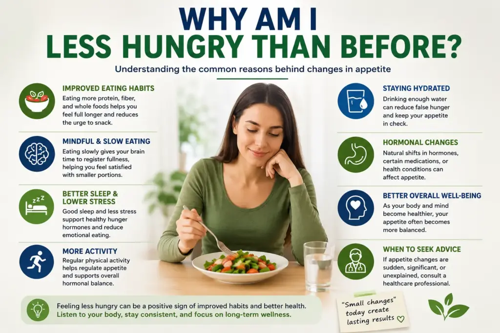 Person contemplating meal portion size representing reduced appetite